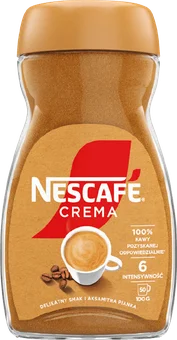 Kawa rozpuszczalna Crema Nescafe 100g widok 1