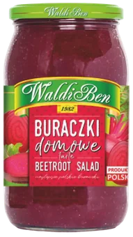 Buraczki domowe wiórki Waldiben 890/660g widok 1