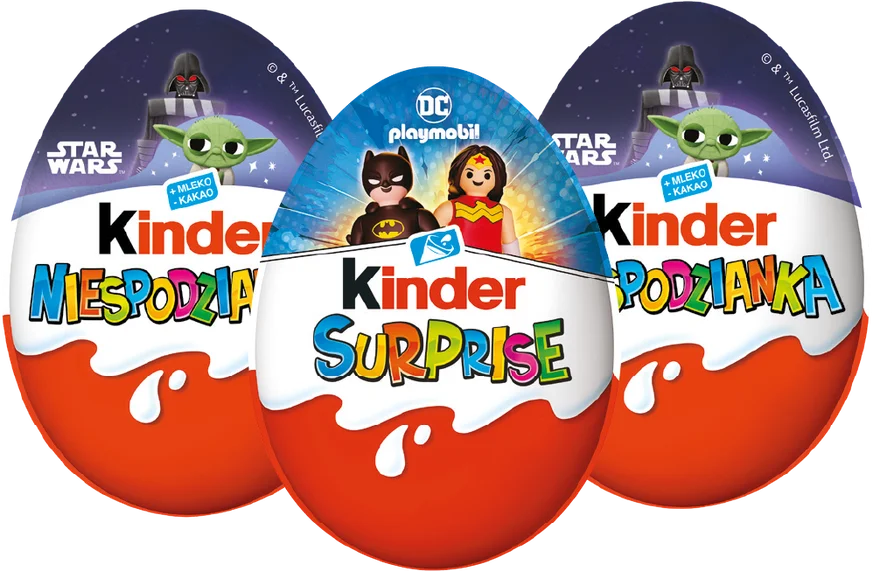 Zdjęcie produktu - Jajko Kinder Niespodzianka