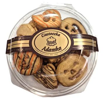 Ciastka z kremem duszki Adamek 400g H25 widok 1