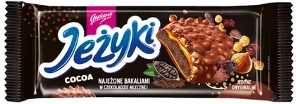 Zdjęcie produktu - Ciastka kakaowe Jeżyki Goplana 140g