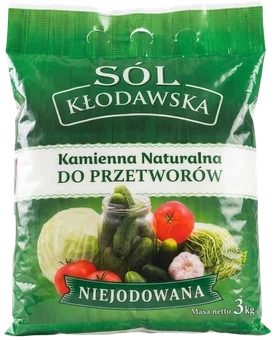 Zdjęcie produktu - Sól kamienna Kłodawa 3kg
