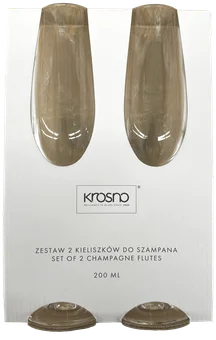 Zestaw kieliszków do szampana Krosno 2x200ml widok 1