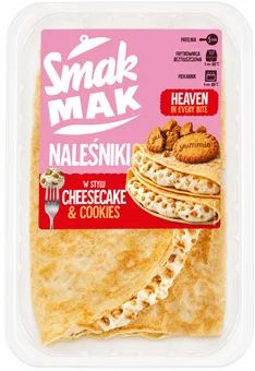 Zdjęcie produktu - Naleśniki cheesecake&cookies Smakmak 300g