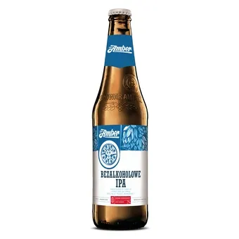 Piwo Amber IPA bezalkoholowe 0,5l 0% but. bzzw. widok 1