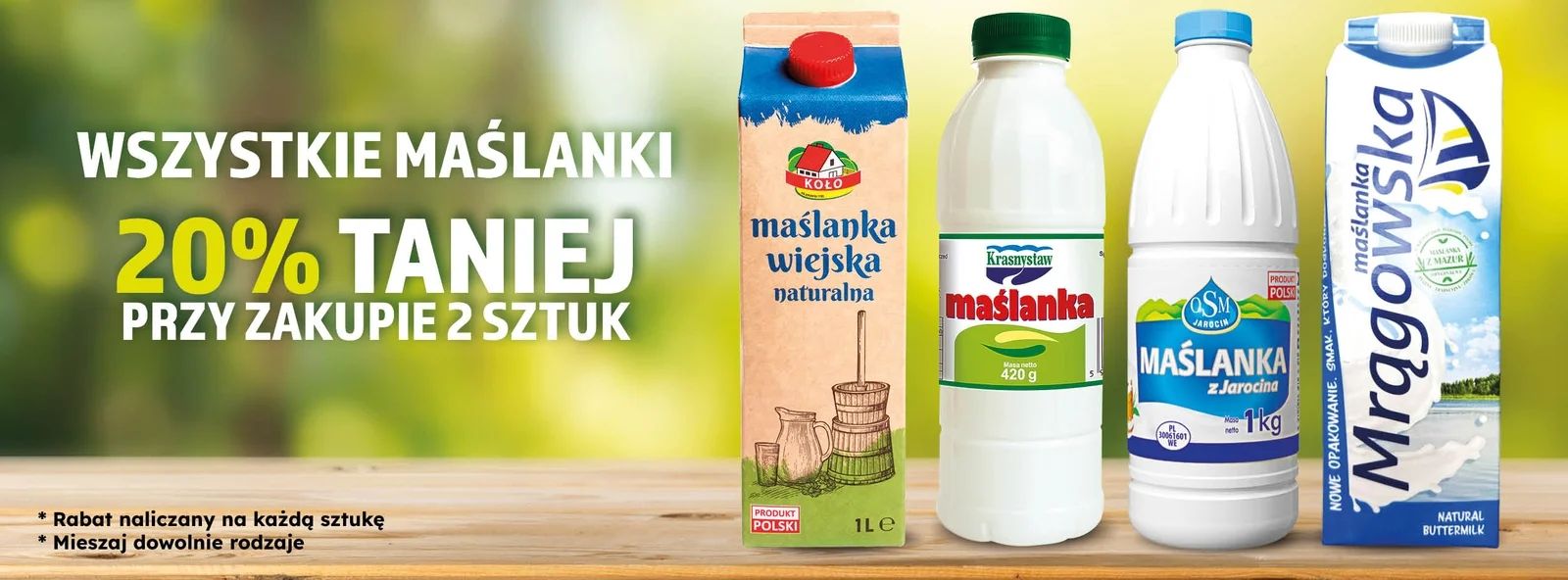 WSZYSTKIE MAŚLANKI 20% TANIEJ PRZY ZAKUPIE 2 SZTUK