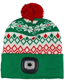 Czapka zimowa z latarką LED mix BN25 widok główny 