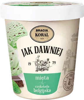 Lody mięta czekolada Bracia Koral 450ml widok 1