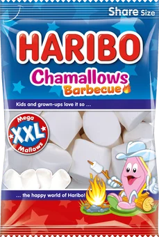 Pianki chamallows barbecue Haribo 500g widok 1