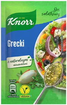 Sos sałatkowy grecki Knorr 9g widok 1