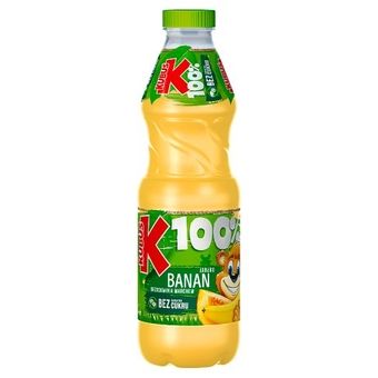 Sok banan-jabłko-brzoskwinia Kubuś 0,85l widok 1